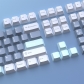 Cloud Lake 104+21/22 Keys PBT Doubleshot Keycaps Set Cherry Profile for Cherry MX Keyboard